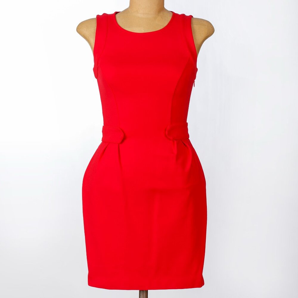 Armani Exchange Dress red